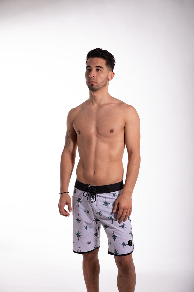 Relax Palm Scalloped High Performance Invictus Short - Pena Life