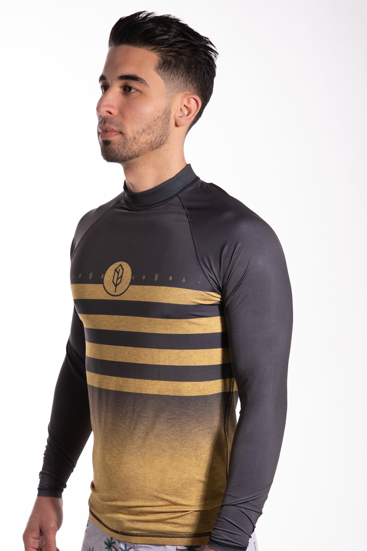 Multi Striped Performance Rash Guard