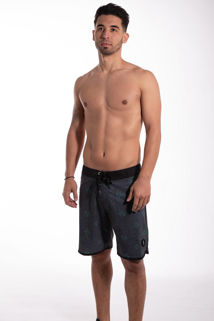 Relax Palm Scalloped High Performance Invictus Short - Pena Life