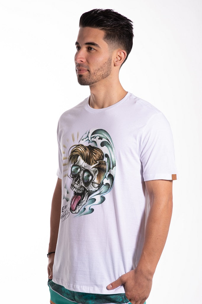 Skull Wave Tee - Pena Life