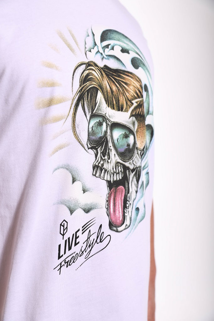 Skull Wave Tee - Pena Life