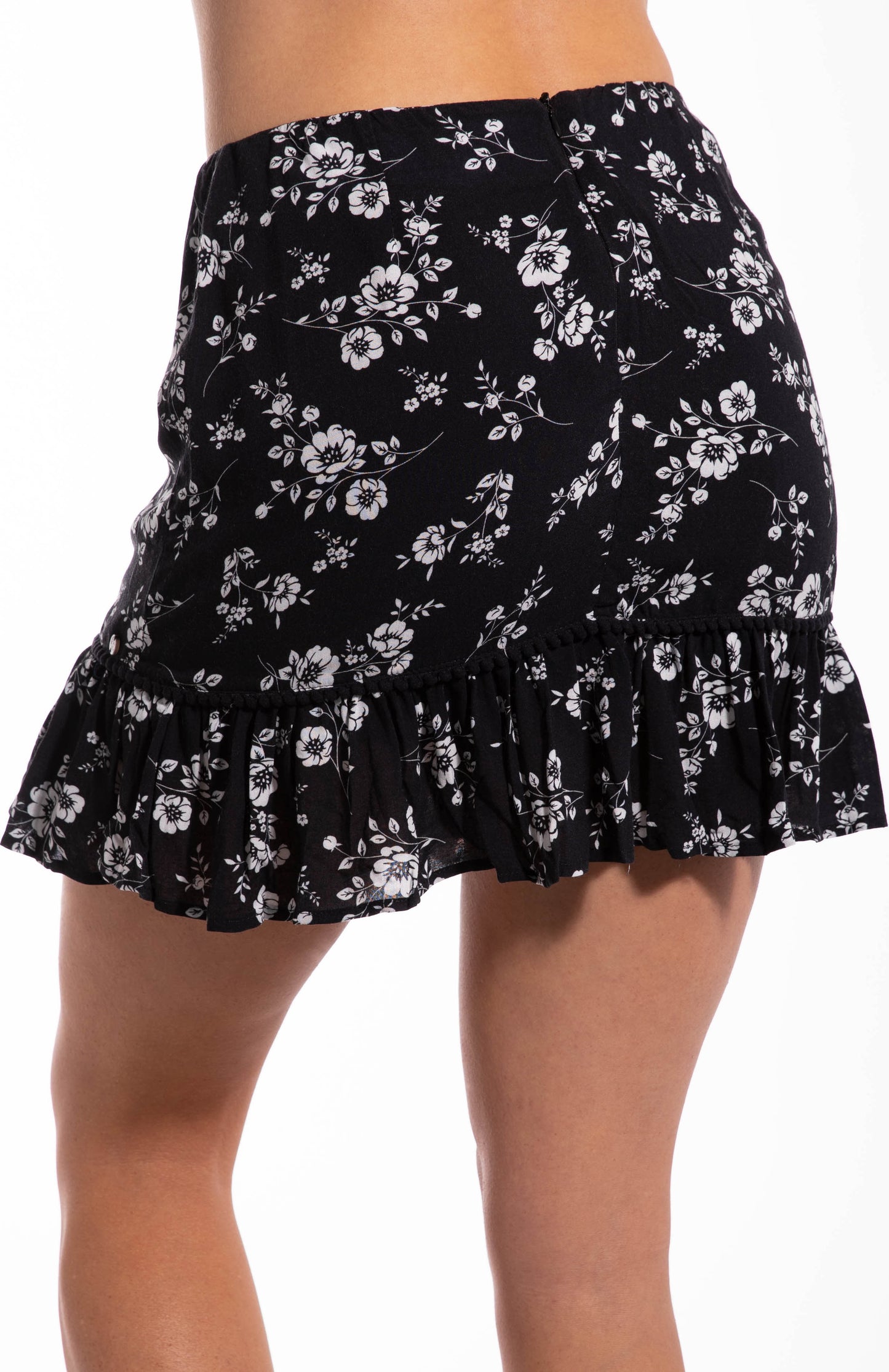 Flower Ruffle Skirt