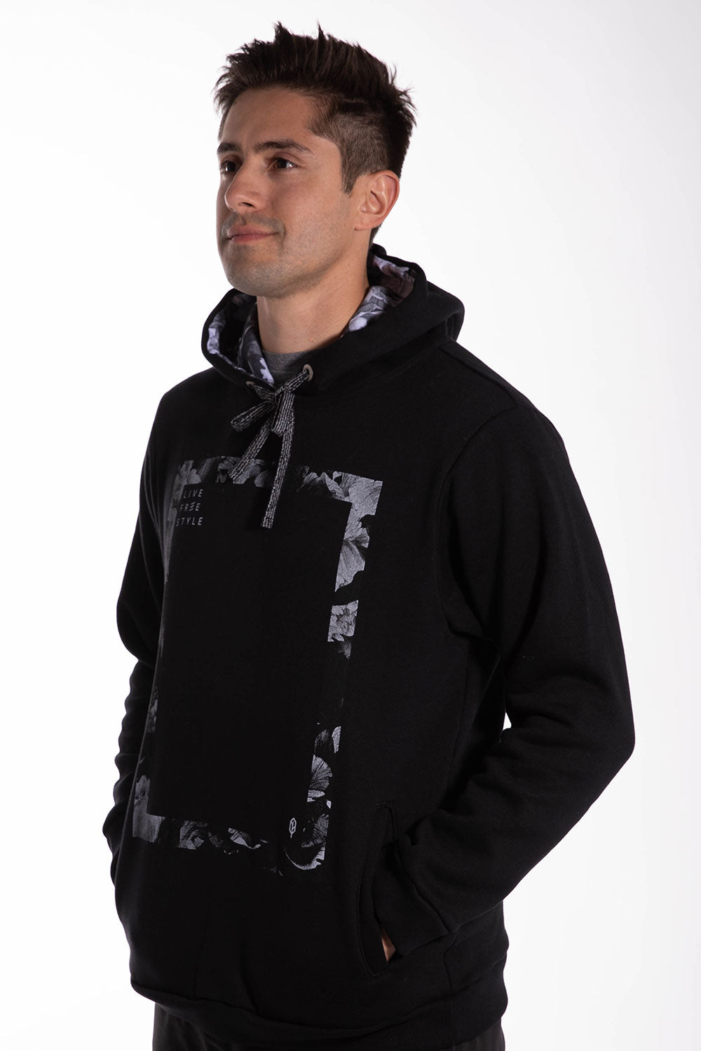 Floral Box Hoodie