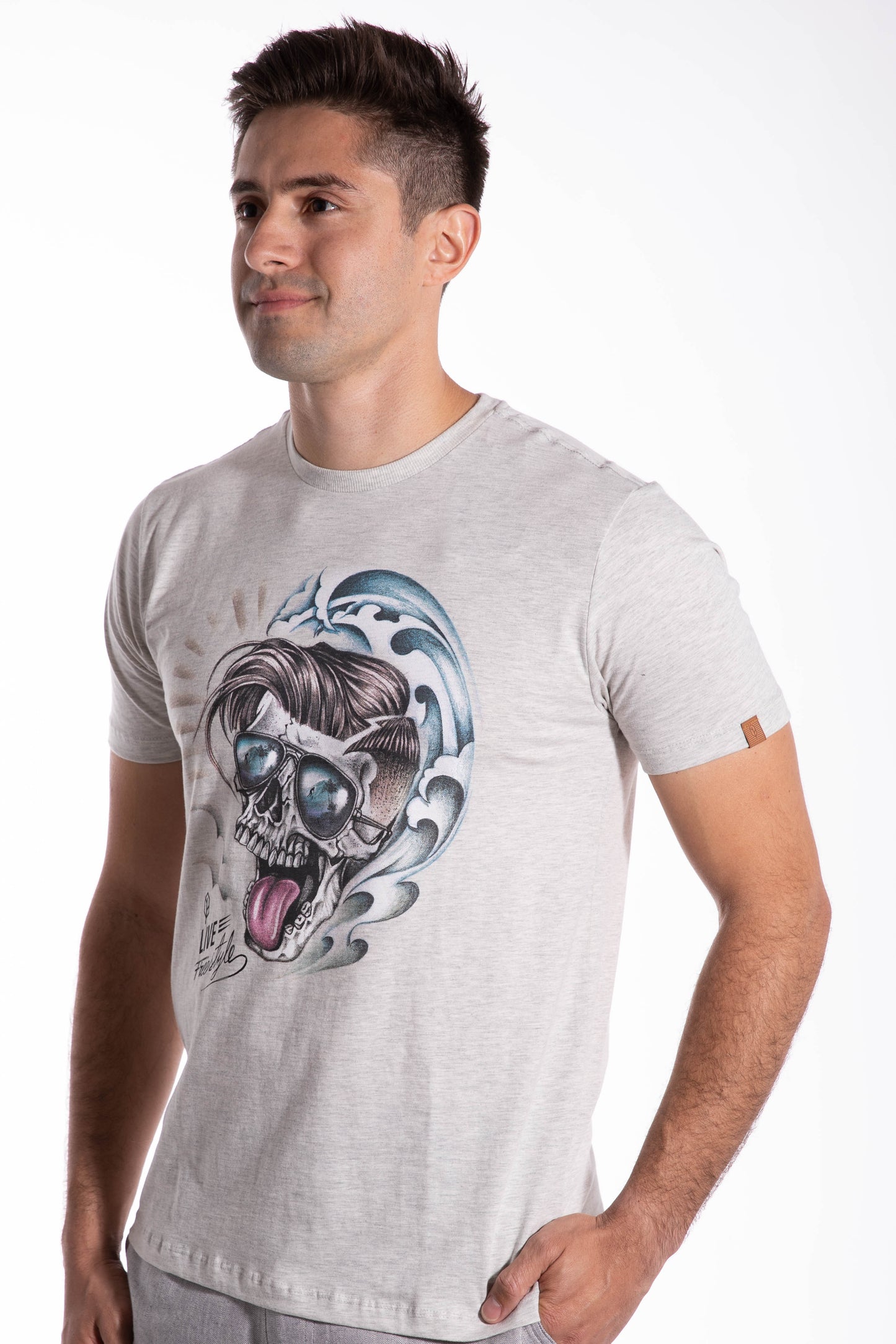Skull Wave Tee - Pena Life