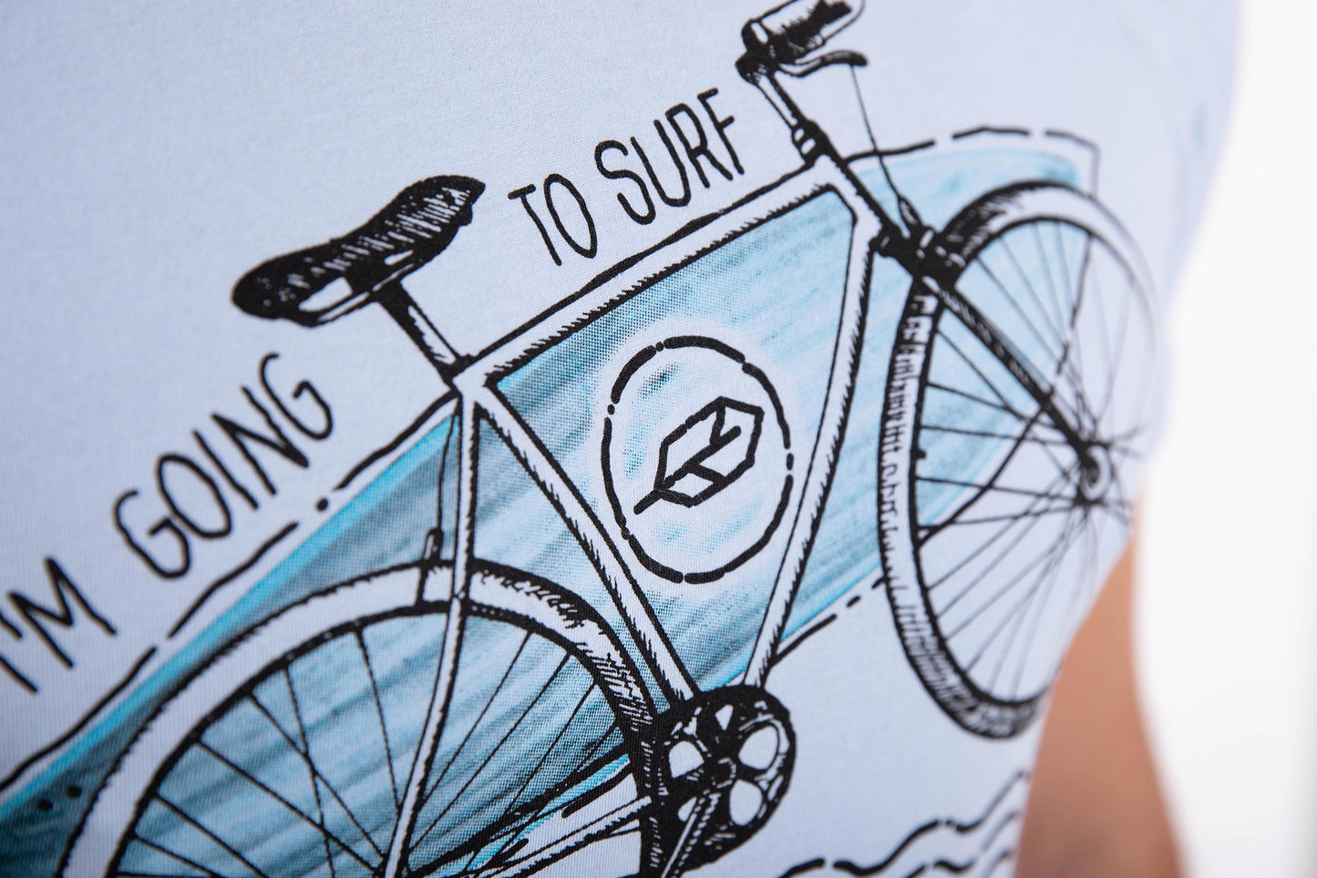 Beach Bum Bike Skull Tee