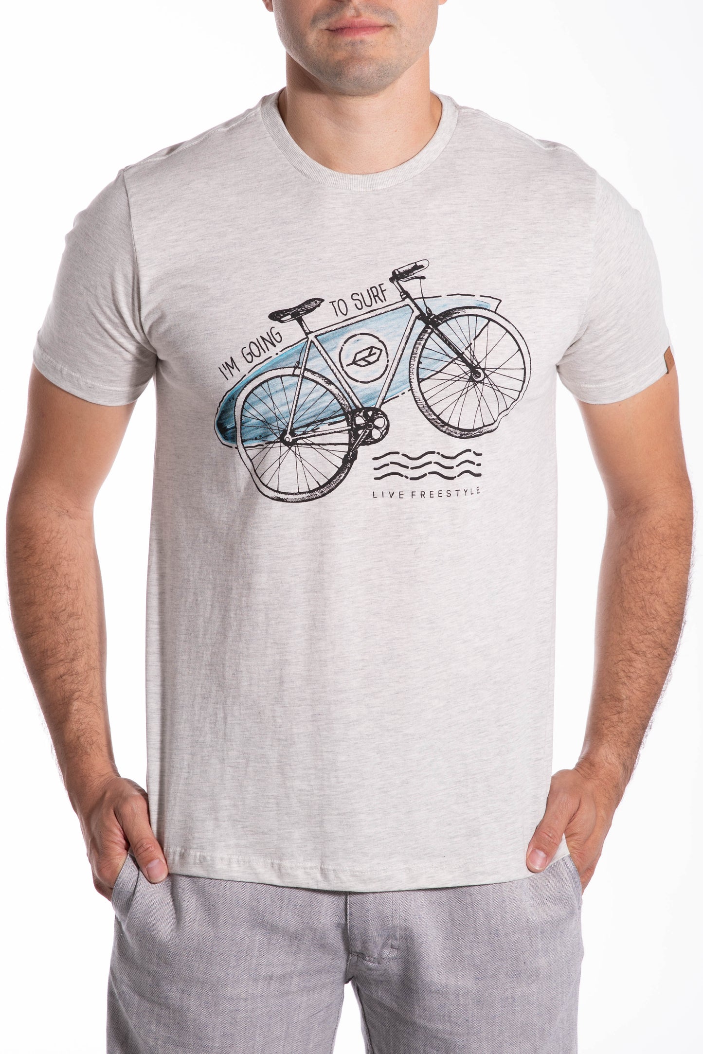 Beach Bum Bike Skull Tee - Pena Life