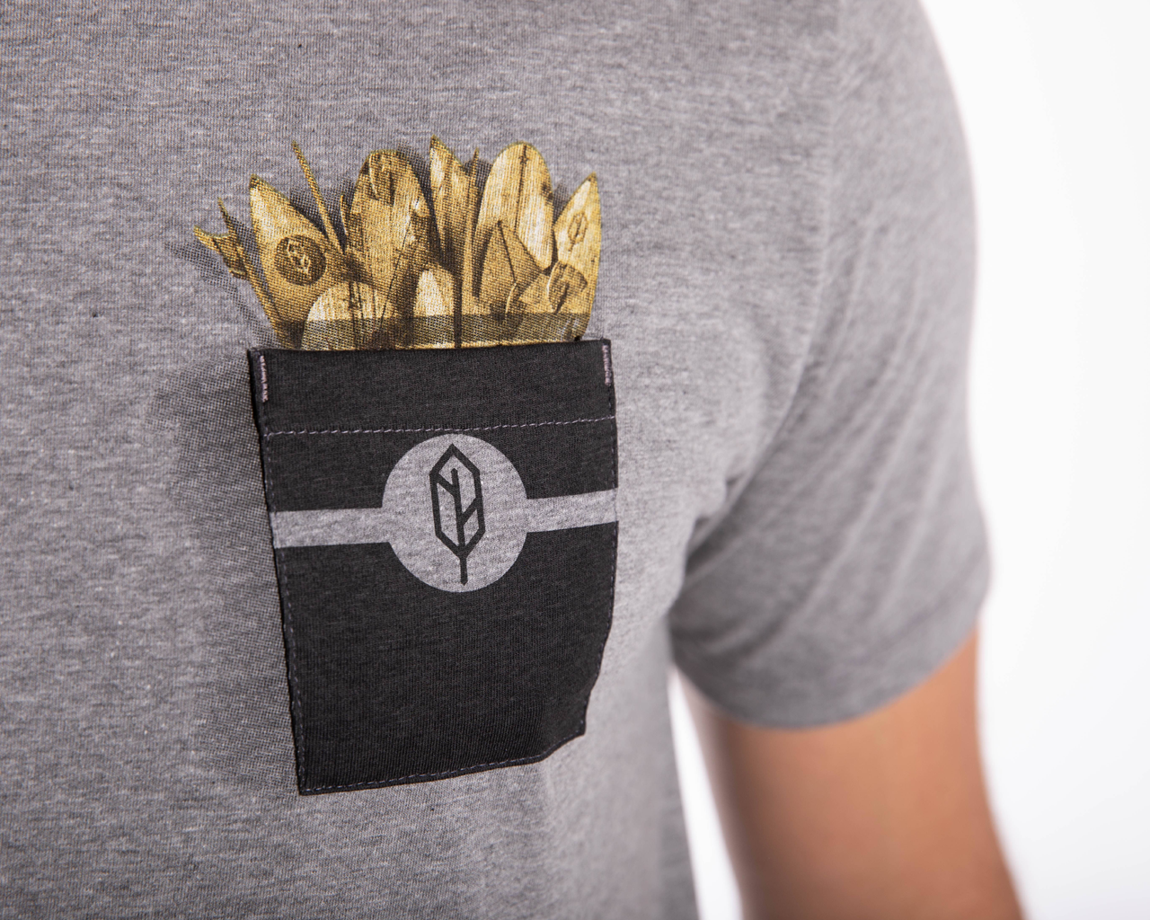 Rotten Surf Fries Pocket Tee