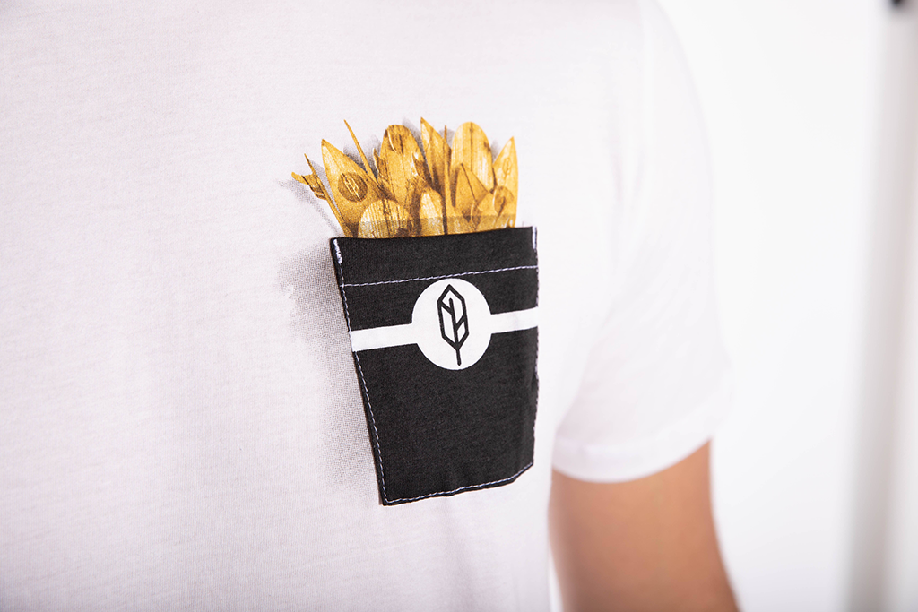 Rotten Surf Fries Pocket Tee