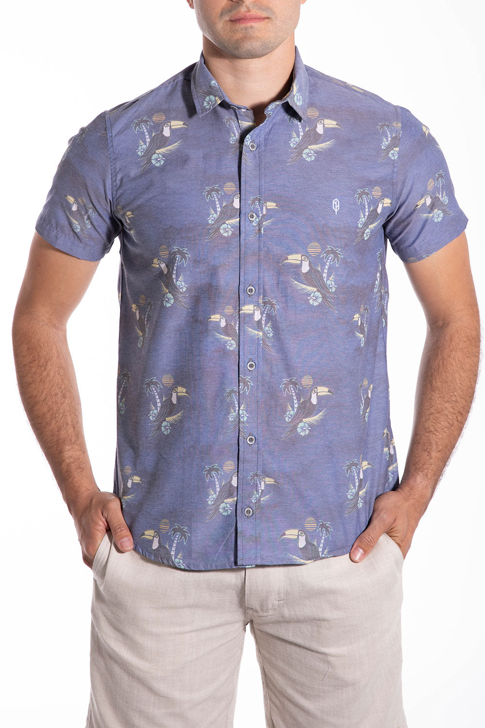 Nature Bird Button Down Shirt