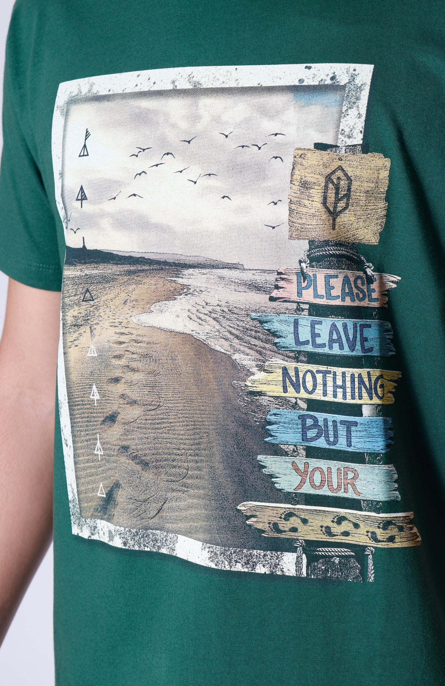 Footprints Graphic Tee