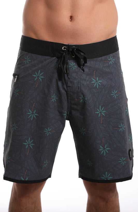 Invictus Relax Palm Scalloped High Performance Short