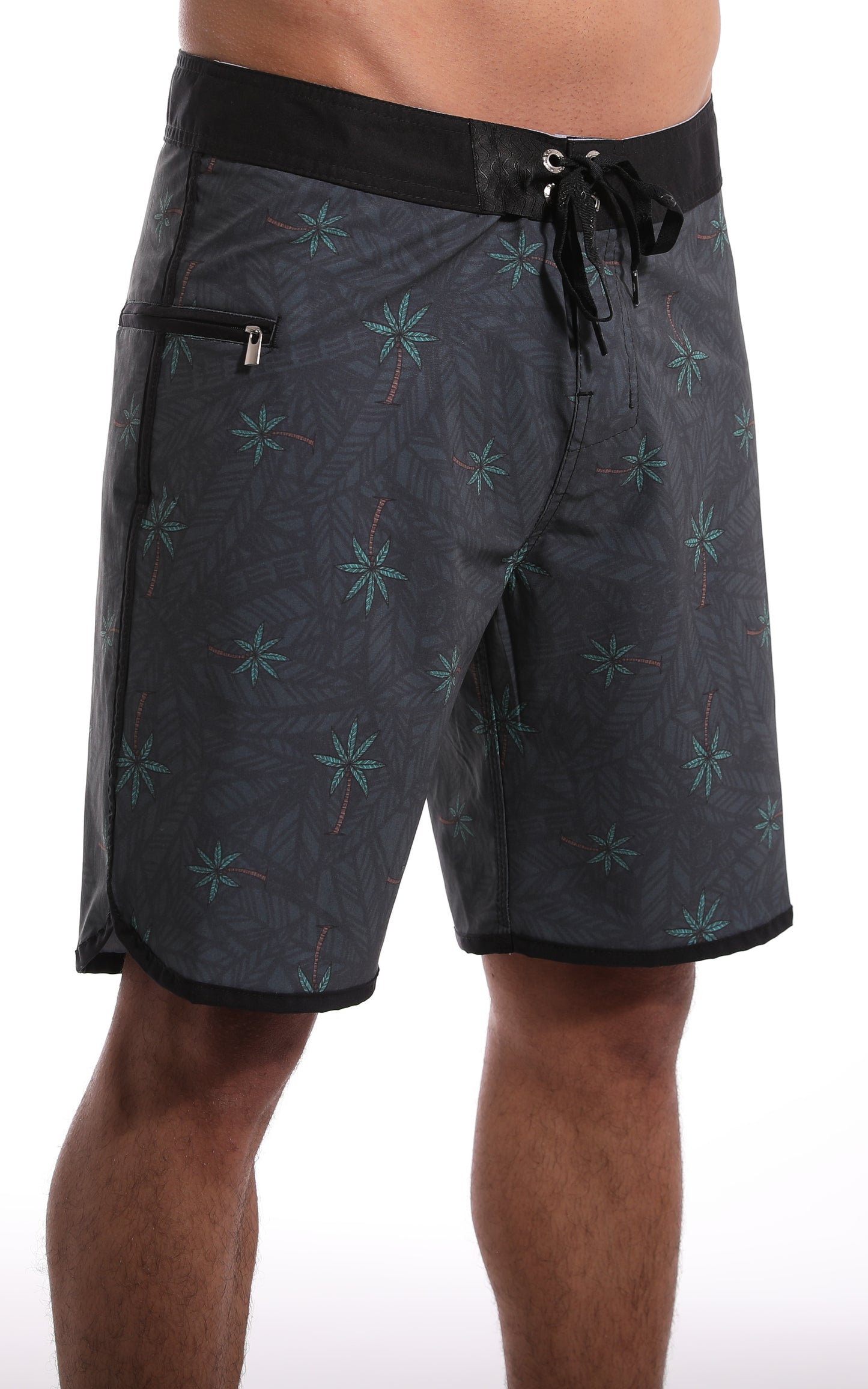 Relax Palm Scalloped High Performance Invictus Short - Pena Life
