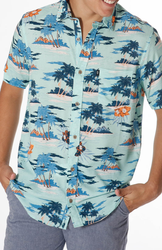 Tahiti Button Down Shirt